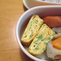 daikanon's cooksnap of when they made ネギの甘みが爆発！ネギ入り卵焼き.