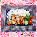 ☆クックAco☆'s cooksnap of when they made 厚切り豚ロース焼き～✴️マヨ醤油編✴️.