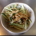 puggle's cooksnap of when they made 水菜と切干大根の炒めもの.
