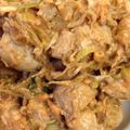 zyagagori's cooksnap of when they made 里芋のピーナッツとじゃこの和え物.