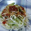 おんかめ's cooksnap of when they made 梅味でさっぱり！冷やしそば.