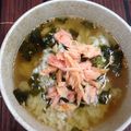 ゆうっちママ's cooksnap of when they made ダシダで鮭茶漬け風？.