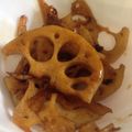 ゆきみだいふく♥'s cooksnap of when they made シャキシャキ ピリ辛 蓮根のキンピラ.