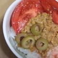 きらり流れ星's cooksnap of when they made 簡単ヘルシー♪さっぱり納豆トマト丼.
