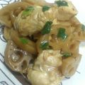 乱々☆'s cooksnap of when they made 鶏胸肉とレンコンのオイスターソース炒め.