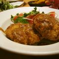 hitkat's cooksnap of when they made 鶏ゴボウの味噌だれメンチカツ.