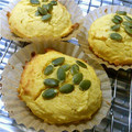 chokocoa's cooksnap of when they made 簡単☆かぼちゃマフィン♪.