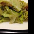 b210ve's cooksnap of when they made あと一品に♪レタスのドレッシング炒め.