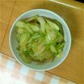 ルナピース's cooksnap of when they made セロリの浅漬け風.