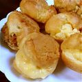 ちょびーす's cooksnap of when they made 柿カスタードシュークリーム.