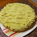ちゃざむ's cooksnap of when they made ☆さつまいものモンブランタルト☆.