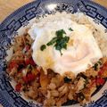 einstein☆'s cooksnap of when they made お手軽ガパオライス★タイ風バジル炒めご飯.