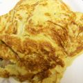 jackkazu's cooksnap of when they made 外カリカリ中ふわふわ！もやしのオムレツ.