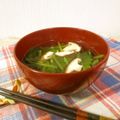 ローズレース's cooksnap of when they made 小松菜としめじのコンソメスープ.