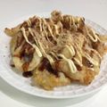 Hoink's cooksnap of when they made 【居酒屋メニュー☆お好み風青のりイカ天】.