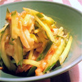 Aloha☆★'s cooksnap of when they made ３分でできる♪胡瓜と竹輪のチリマヨ和え.