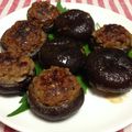 なちるんるん's cooksnap of when they made 旦那絶賛☆椎茸の肉詰め♪大葉でサッパリ♪.