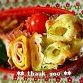 ジュリネ☆'s cooksnap of when they made お弁当に「ハム巻き卵焼き」.