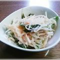 なむ。's cooksnap of when they made たらこマヨでしゃっきりサラダ♡.