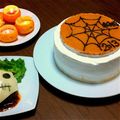 ikuk's cooksnap of when they made パンプキンマスカルポーネハロウィンケーキ.