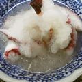 はらぺこ青虫's cooksnap of when they made 簡単ヘルシー！タコとおろしのわさびポン酢.