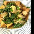 cookie0626's cooksnap of when they made 15分で出来る☆厚揚げ・葱・春菊の炒め.