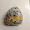 snoopy_ako's cooksnap of when they made チーズ入り　青のり・桜エビのおにぎり.