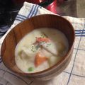 えみじろうカフェ's cooksnap of when they made 簡単手作☆おなかポカポカ☆白菜☆シチュー.