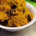Siren696's cooksnap of when they made ルクエで簡単☆かぼちゃとレーズンのサラダ.
