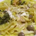 Rick_t's cooksnap of when they made ＊南瓜を使った茹でないクリームパスタ＊.