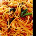qunaquna39's cooksnap of when they made おうちのパスタ☆挽肉となすのトマトパスタ.