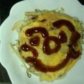 ゆちこんぶ's cooksnap of when they made 我が家の広島風（自己流）☆お好み焼き☆.