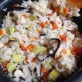 こおならはいか's cooksnap of when they made さつまいもの簡単炊き込みごはん.