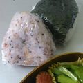 スージー＆ジル's cooksnap of when they made 梅ごま&ガリおにぎり.