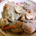 松ぼっくり。's cooksnap of when they made 里芋とマッシュルームの明太子バター.