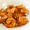 papikun's cooksnap of when they made ぷりっぷりっ☆簡単エビチリ☆.