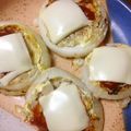 しぃーむ's cooksnap of when they made さば缶利用のオニオンリングハンバーグ.