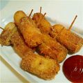 xrymamax's cooksnap of when they made ついでに一品！ちくわフライ♪.