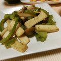 快くん's cooksnap of when they made ピーマンときのこの炒めもの♪.