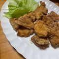 なっさん姫's cooksnap of when they made ✽鶏むね肉のクリスピー唐揚げ✽.