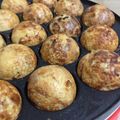 ハピクロ827's cooksnap of when they made たこ焼き粉で～納豆焼き.