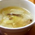 芽音mam's cooksnap of when they made 白菜と豚肉の春雨中華風スープ.