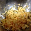 huto☆'s cooksnap of when they made ボウルひとつdeきざみゆで卵.
