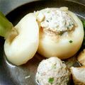 ウルトラマンネオ's cooksnap of when they made カブの肉詰めあんかけ.
