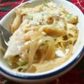 mmameco's cooksnap of when they made そうめん南瓜（金糸瓜）　マカロニグラタン.