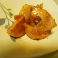 はなっこりー's cooksnap of when they made 柿とベーコンのサラダ.