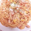 ラブ☆すぬぴ's cooksnap of when they made 懐かしの★ナポリタン.