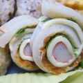 kaiko子's cooksnap of when they made 竹輪のシソチーカニカマ巻き☆.