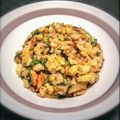 andworld's cooksnap of when they made パラパラ♪　鮭と長ネギのチャーハン.