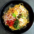 ひさかた's cooksnap of when they made パスタで♡冷やし中華.
